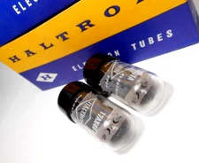 Matched PAIR 17AX4GTA NOS Haltron USA Rectifier Tubes Cayin HA-6A -2A