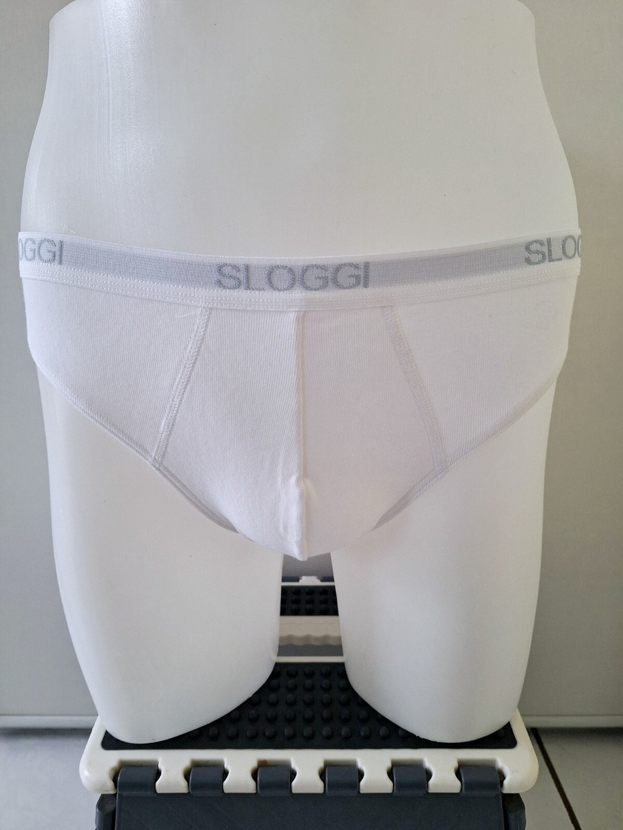 Lot de 3+1 gratuit slips mini basic Sloggi blanc | La Redoute