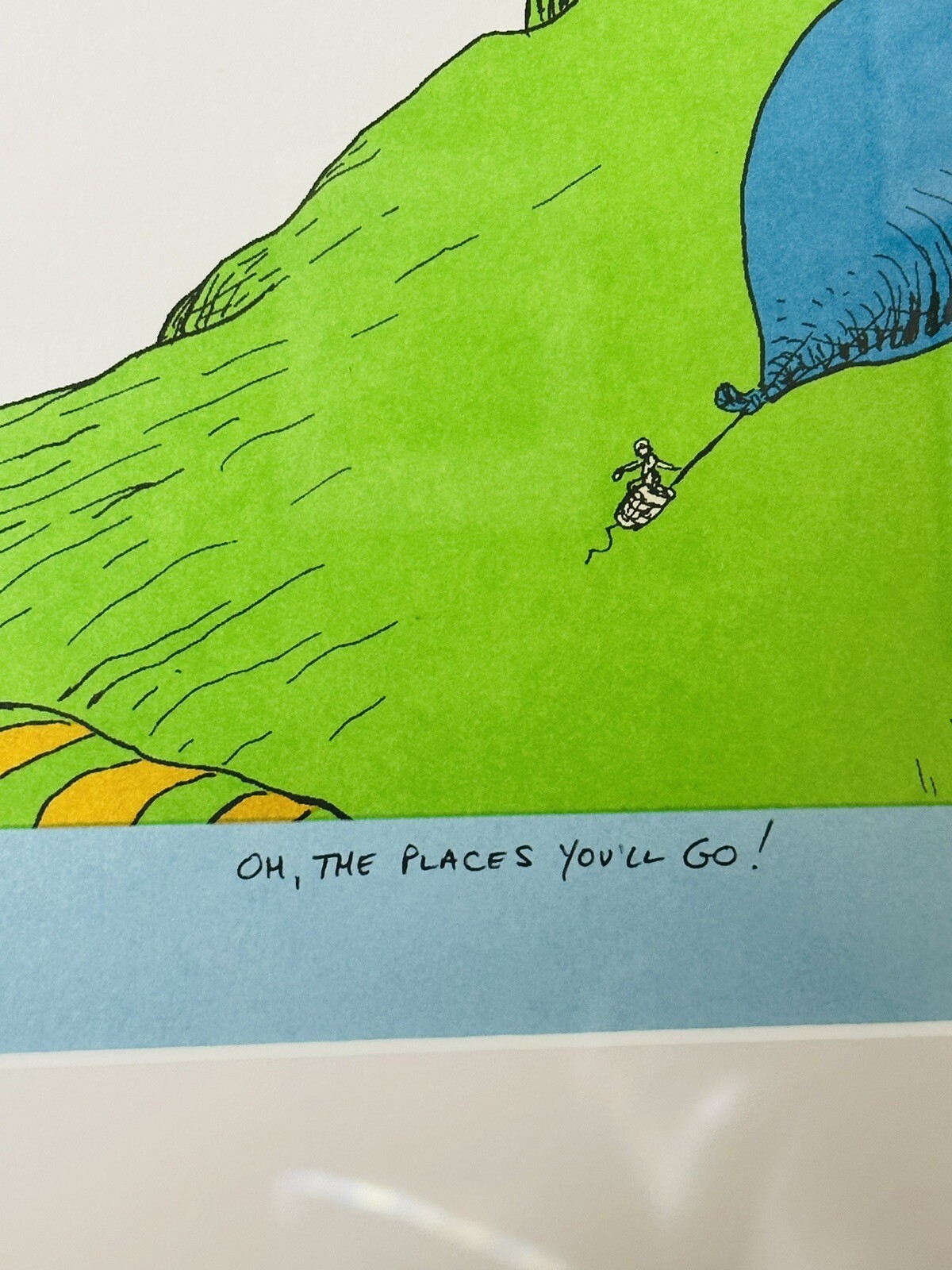 Dr. Seuss “OH ,THE PLACES YOU LL GO”Limited Edition Print 2321/2500