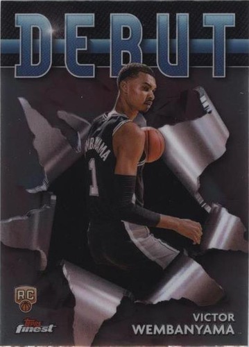 CARTA ROOKIE VICTOR Wembanyama 2023-24 Panini Prizm Deep Space RC #1 - Foto 6