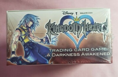 kingdom hearts tcg booster box Disney KINGDOM HEARTS TCG Base Set BOOSTER BOX TOMY New SEALED Darkness  Awakened