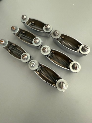 Vintage 60’s era Camco Tuxedo drum lugs for Tom/ Snare. Super Clean & Complete. - Picture 8 of 8