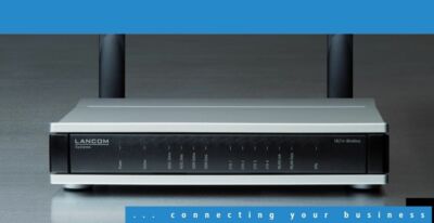 LANCOM 1821n Business VPN Router WLAN Gigabit Ethernet ISDN ADSL2+ Switch USB