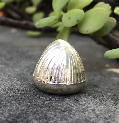 5 X 999 Silber Hindu Religious Lord Ganeshas Supari für Puja Pooja 15mm 3 GMS