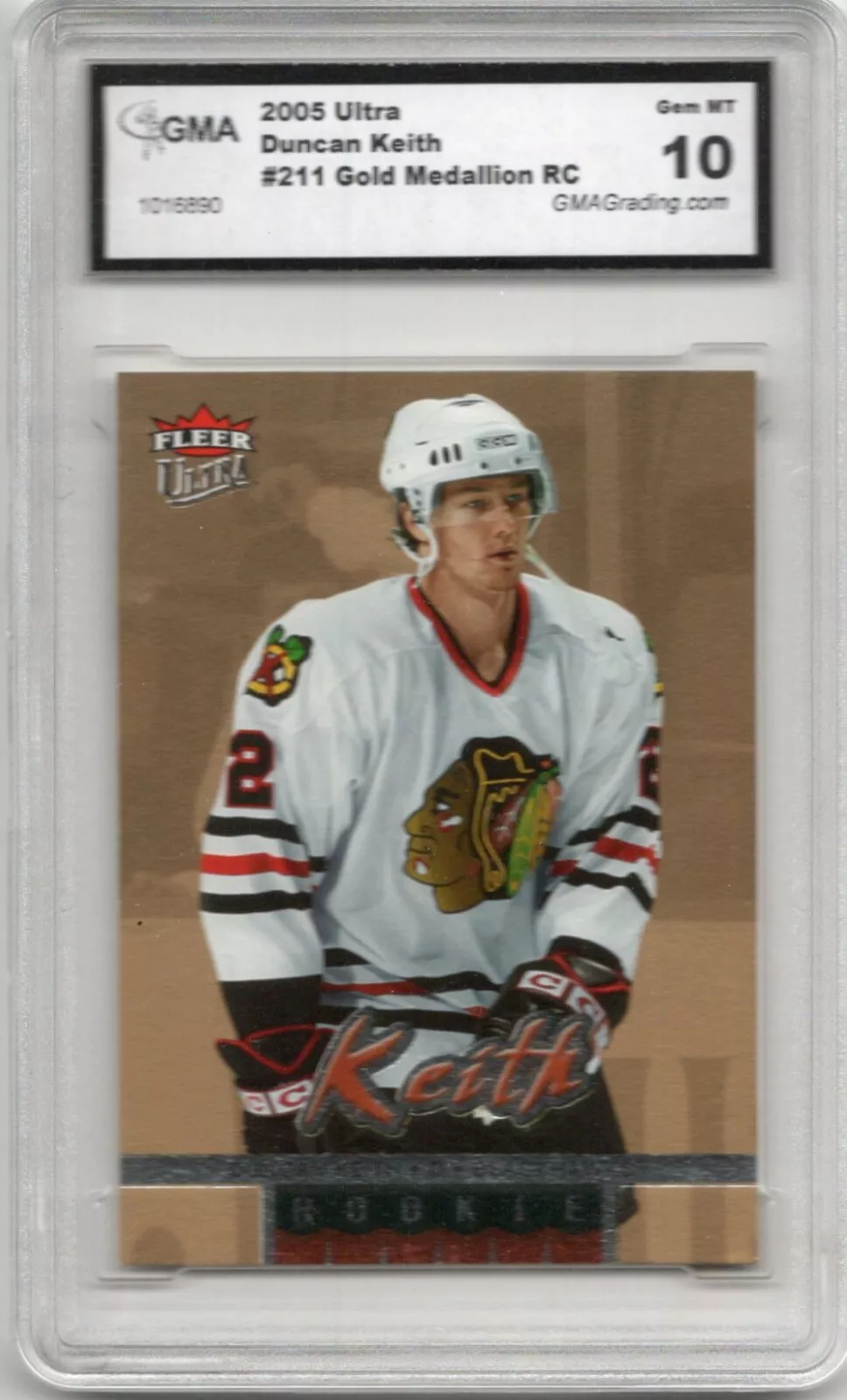 Duncan Keith trading card