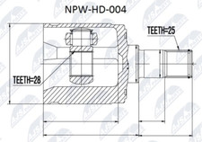 Joints Honda INTEGRA