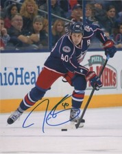 Columbus Blue Jared Boll Signed Autographed 8x10 COA