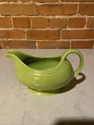 Contemporary Post-86 Fiesta Ware Fiestaware Chartreuse Gravy Sauce Boat 1990's