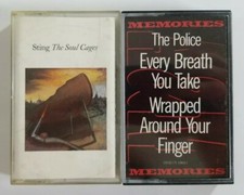 Sting The Police Cassette Tape Bundle SEE DESCRIPTION FOR TITLES