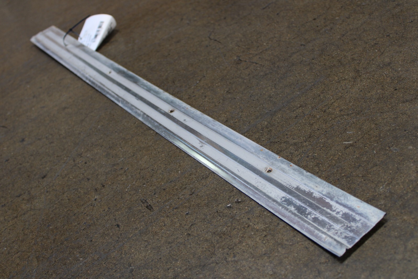 Ferrari 308, 208, 328, Door Kick Strip, Bent, Used, P/N 60116704