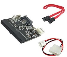 PATA IDE TO Serial ATA SATA Interface Hard Drive HDD DVD Adapter Converter black