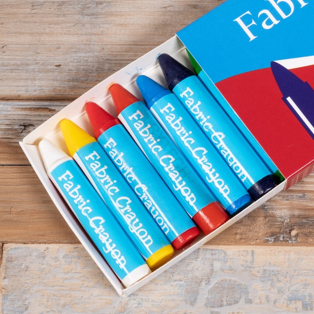 Pack of 12 Berol Fabric Crayons Assorted Colours S0377970 for sale