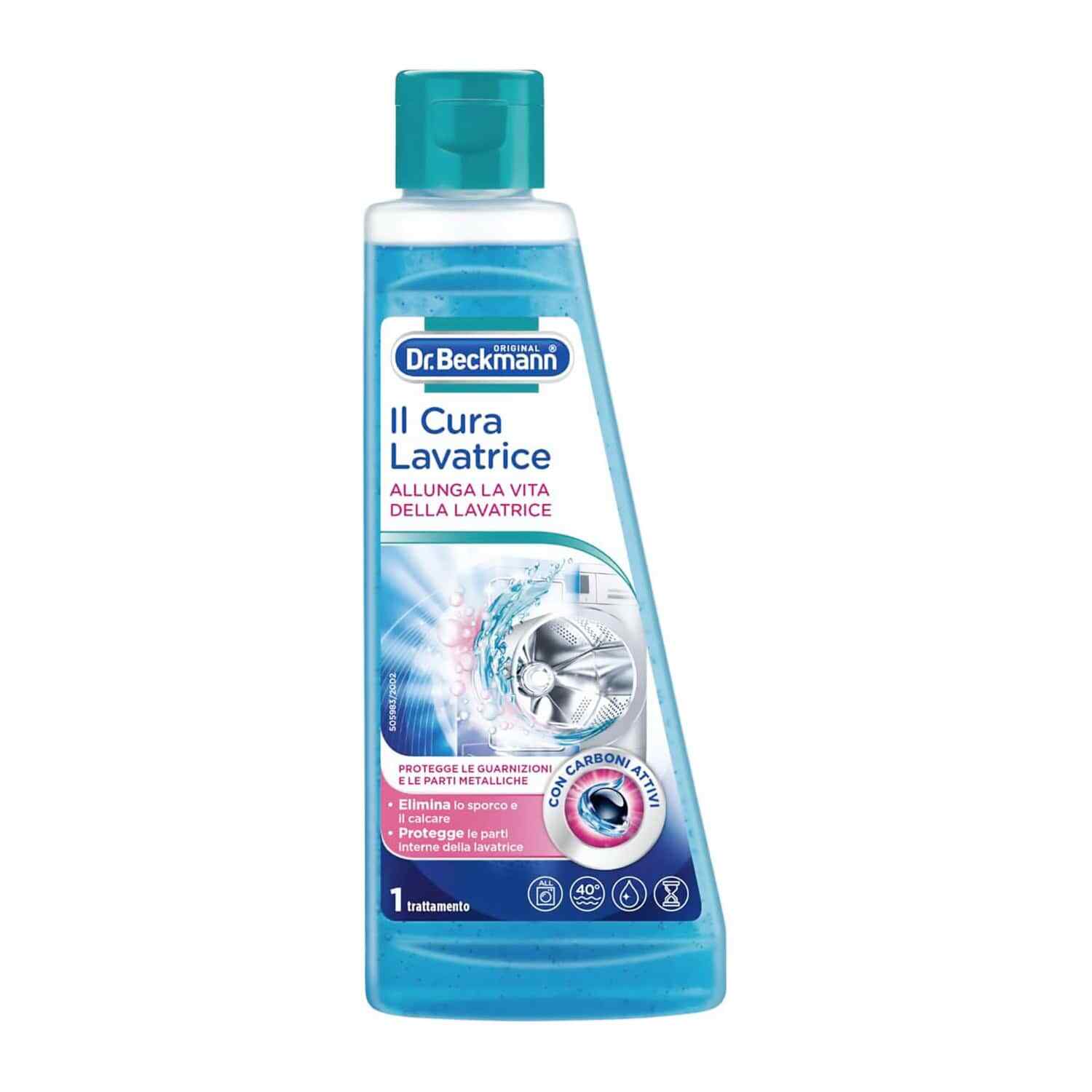 Dr. Beckmann il Cura Lavatrice, ne Allunga la Vita con Carboni Attivi, 250ml