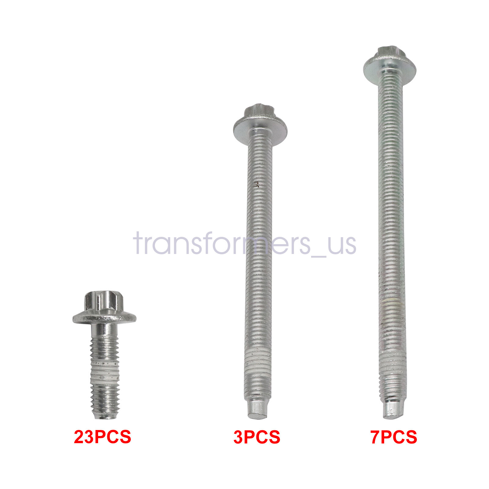 11132210959 Engine Oil Pan Bolt Set For BMW F20 F22 E90 E92 E93 M135i 325i 330i