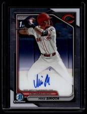 2024 Bowman Draft Mike Sirota Chrome Auto Autograph 1st Prospect #CPA-MS Reds
