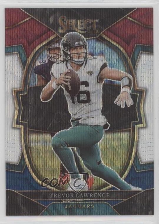 2022 Panini Select Concourse Tri-Color Prizm 6/249 Trevor Lawrence #41 0vc5