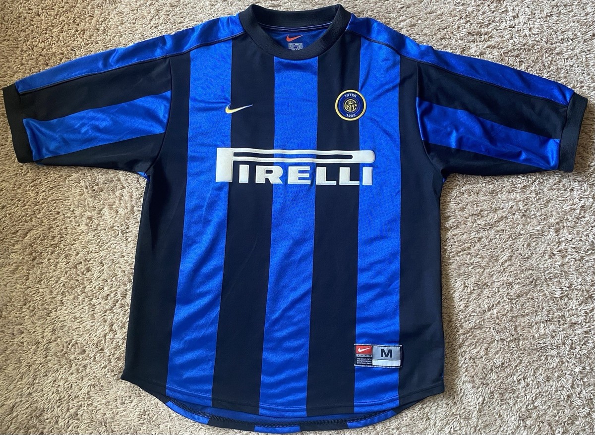 Inter Milan 1999-00 Nike Home Ronaldo Jersey Size Medium | eBay