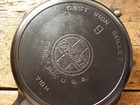 Antique GRISWOLD Cast Iron SKILLET Frying Pan # 9 LARGE SLANT LOGO - Ironspoon — photo 4