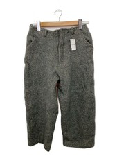 mina perhonen esperer tweed wide pants bottoms size 38 wool grey/za4527 shrunken