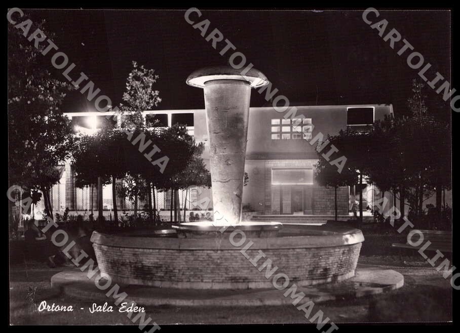 Chieti Ortona Sala Eden FG Foto cartolina GM1703