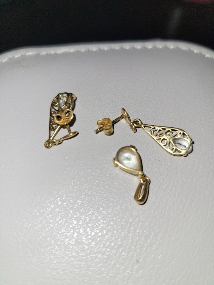 Lot De Bijoux Or 18 Carats - Photo 4/4