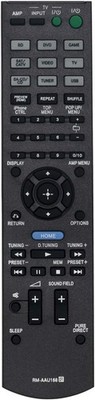 RM-AAU168 RMAAU168 Replaced Remote for Sony AV Receiver STRDH740 STRDH540