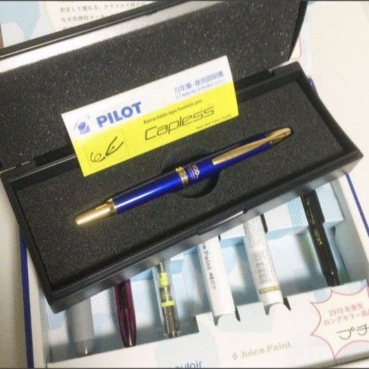 PILOT Capless Fountain Pen 100th Anniversary 18K 750 F Nib