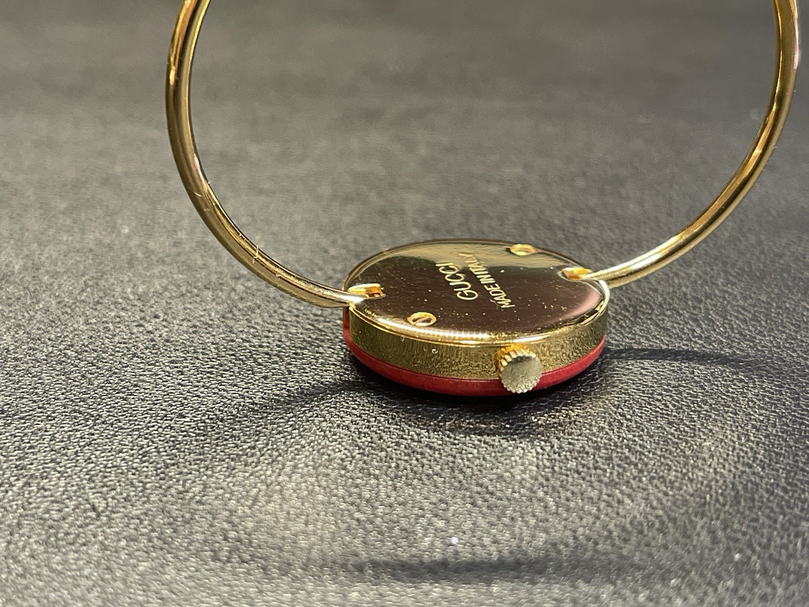 Authentic Gucci Interchangeable Bezel Watch Vintage Bangle Style 15cm thumbnail 5