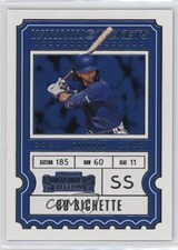 2020 Panini Contenders Winning Tickets Bo Bichette #WT-2 02sc
