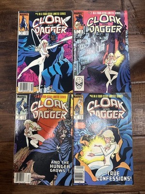 Cloak and Dagger 1-4  1 NM 2 NM- 3 Fine 4 VF- Terry Austin autograph #2