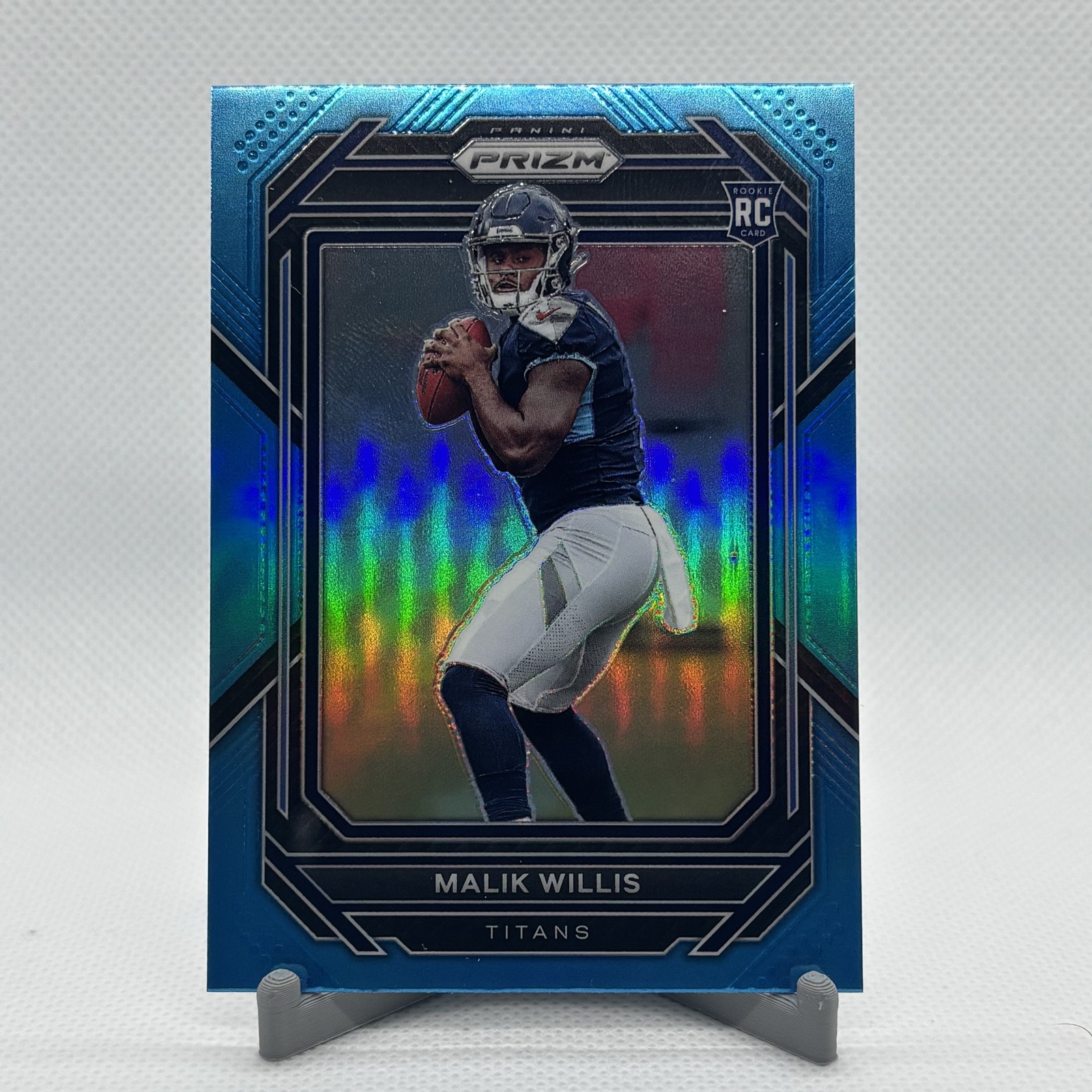 2022 Panini Prizm - Rookies Malik Willis #303 Light Blue Prizm (RC)