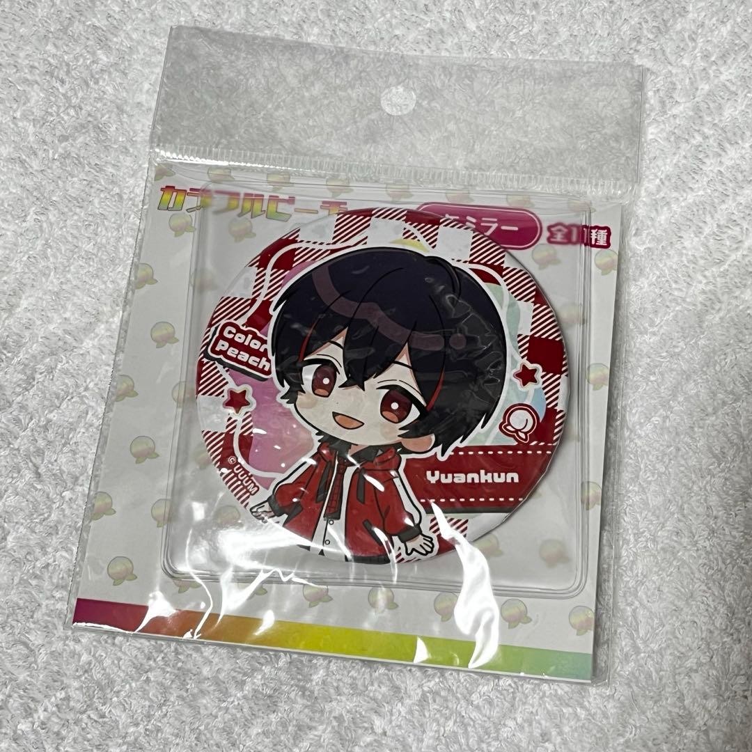Colorful Peach Can Mirror YuAnkun  Unopened, Bushiroad x