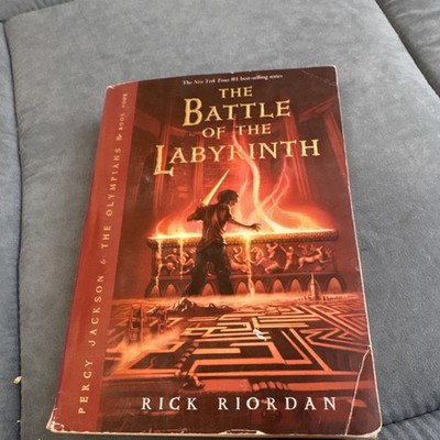 Rick Riordan Percy Jackson Olympians Bk. 4 Battle of the Labyrinth 2009 TP