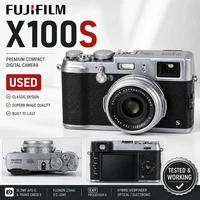 Fujifilm X100S Silver 16.3MP APS-C 23mm F2 Compact Digital Camera Point & Shoot