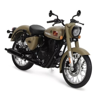 CLASSIC 350 MINIATURE/SCALE MODEL 1:12 FIT FOR ROYAL ENFIELD SIGNALS SANDSTROM