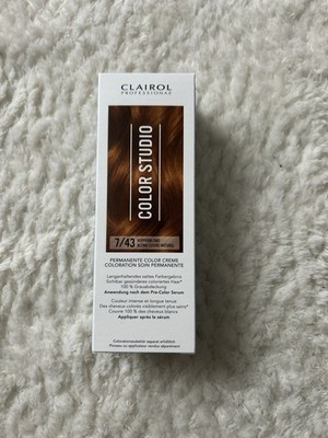 Clairol Color Studio Haarfarbe in der Nuance 7/43 Kupferblond