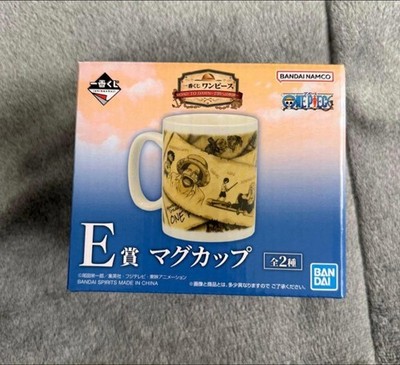 One Piece Shanks Luffy Mug Cup Banpresto Ichiban Kuji E Prize Official Characte