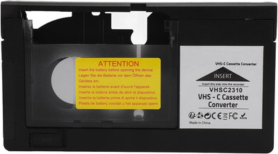 VHS Camcorders Cassette Adapter - Playback & Recording VHSC Tapes Compatible wit