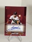 Luis Matos 2024 Stadium Club Rookie Red Autographs /50 #SCBA-LM (RC)
