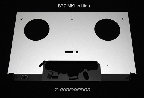 new upper frontpanel silver for your ReVox B77 MKI or MKII taperecorder...
