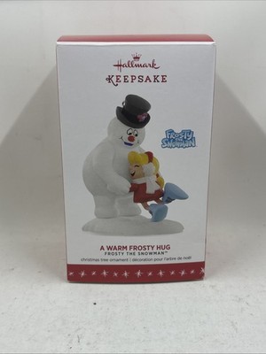 2016 Hallmark Keepsake ''A Warm Frosty Hug'' Christmas Ornament NIB
