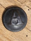 Civil War Confederate CS Block A Artillery Coat Button Dug Virginia