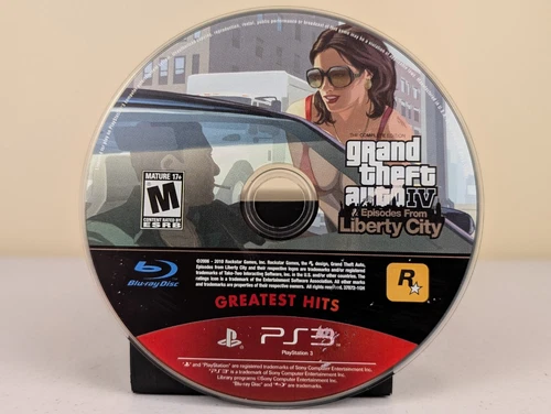 Grand Theft Auto IV & Episodes from Liberty City (PlayStation 3 PS3) Disc Only