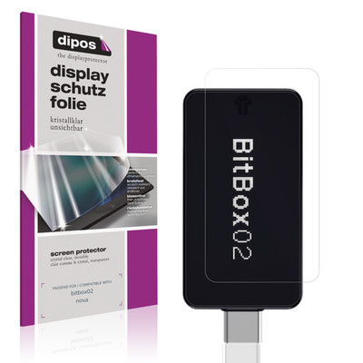 4x Schutzfolie klar für bitbox02 nova Displayschutzfolie Folie Display Schutz