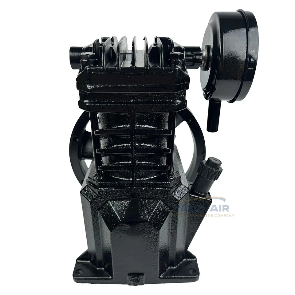 Bomba compresora de aire de hierro fundido de repuesto de 3 HP para Campbell Hausfeld VT4923 Foto 3 de 4