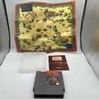Tombs & Treasure (Nintendo NES) Cartridge, Hard Plastic Case, Manual, & Map