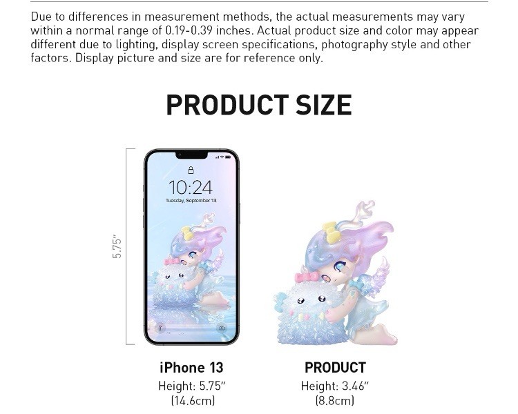 Pop Mart Azura x INSTINCTOY Snuggle with Bowy Figurine New