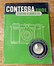 Vintage Contessa Camera Guide Owners Manual Contina Ikonta 35 Zeiss Ikon Booklet