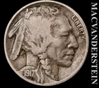 1917 Buffalo Nickel - Scarce  Better Date  No Reserve  #L3469