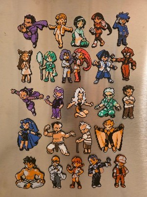 Pokemon Trainers Sprite 3D Printed Magnet